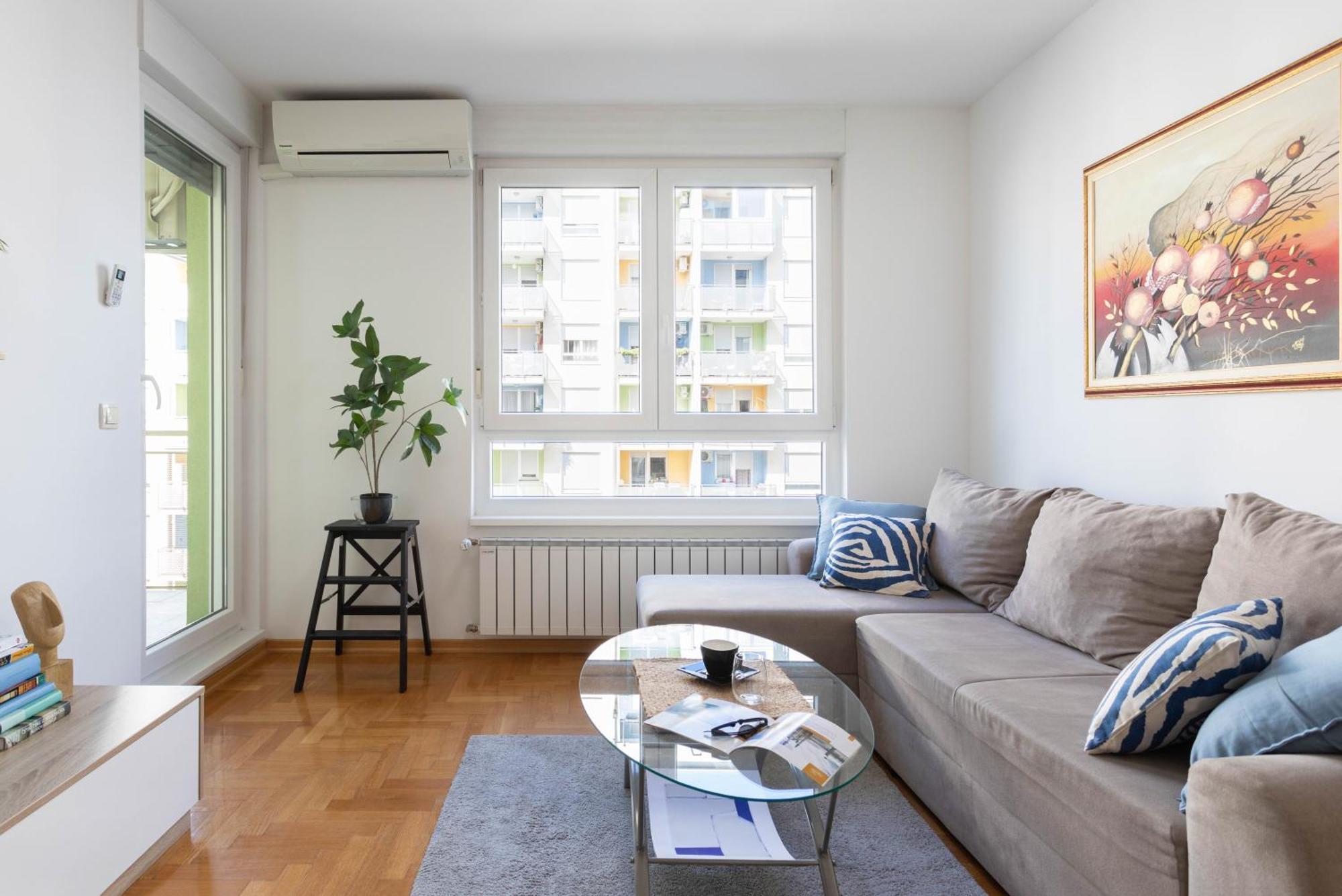 Sunny 1Bdr With Balcony & Parking Zagreb Exterior foto