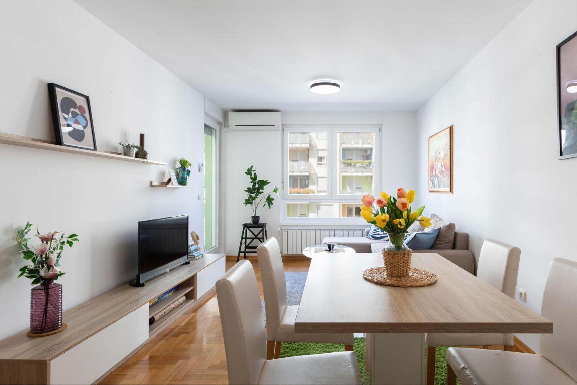 Sunny 1Bdr With Balcony & Parking Zagreb Exterior foto