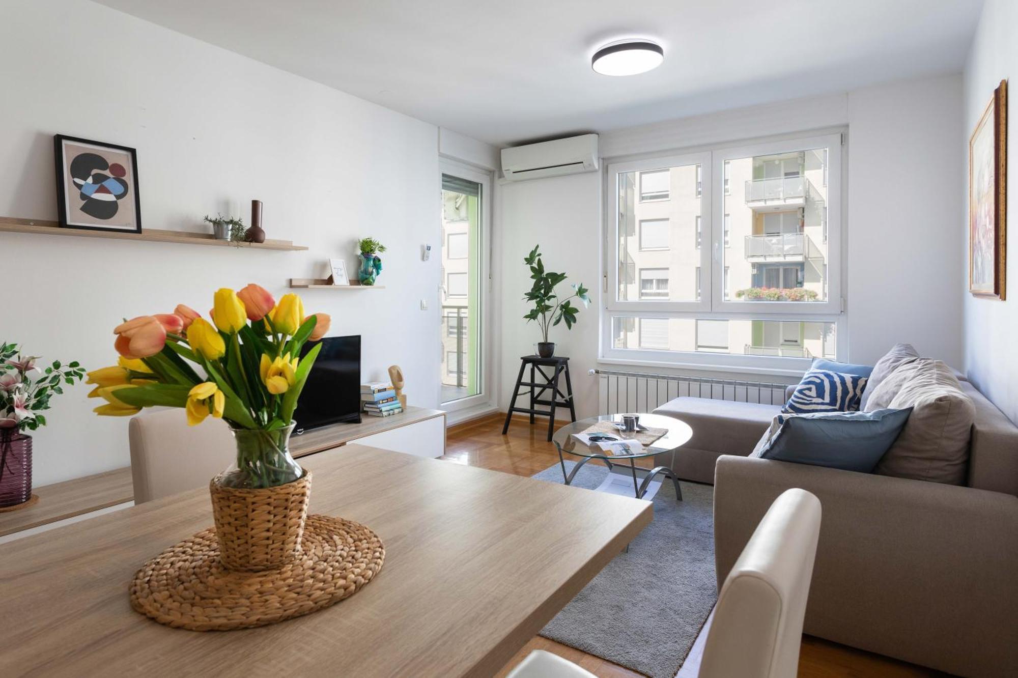 Sunny 1Bdr With Balcony & Parking Zagreb Exterior foto